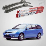 Cumpara ieftin Ștergătoare Ford Focus Gen I DNW Estate 1999-2004 | Set Față Flat &ndash; TeamCar&reg;