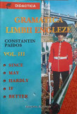 GRAMATICA LIMBII ENGLEZE VOL.III CHEIA EXERCITIILOR-CONSTANTIN PAIDOS