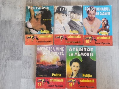 Colectia Politia Criminala - 6 buc. foto