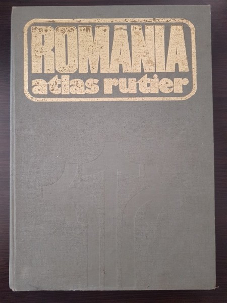 ROMANIA. ATLAS RUTIER 1979