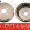 Tambur frana TOYOTA COROLLA Liftback (E11) (1997 - 2002) TRW DB4256