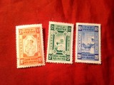 3 Timbre Etiopia 1936 Crucea Rosie, fara guma, Nestampilat