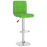 Cumpara ieftin Scaun de bar, verde, piele ecologica
