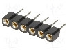 Conector 6 pini, seria {{Serie conector}}, pas pini 2.54mm, CONNFLY - DS1002-01-1*6V13