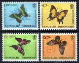 Cumpara ieftin Indonesia 1963 - Fluturi, serie neuzata