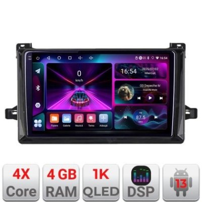 Navigatie Toyota Prius dupa 2015 A-TY50 4+64 InCell Display 1K Android Waze USB Navigatie Internet Youtube Radio CarStore Technology foto