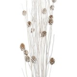 Crengute Artificiale cu Conuri de Brad Decorative de Craciun 100cm - 9buc