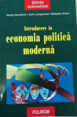 Introducere in economia politica moderna foto
