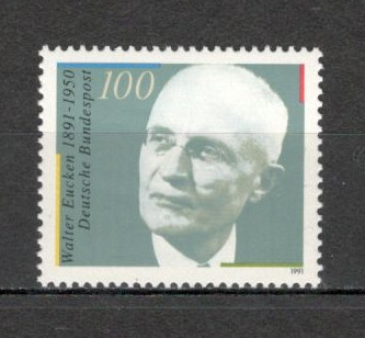 Germania.1991 100 ani nastere W.Eucken-economist MG.724 foto