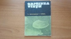 Originea vietii - C. Simionescu