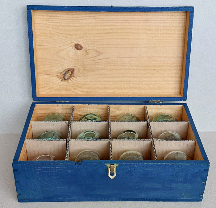 Cutie cu 12 ventuze originale, medicina traditionala, terapie naturista 2 marimi