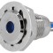 Lampă LED albastră 12V IP67 &Oslash;12mm alamă