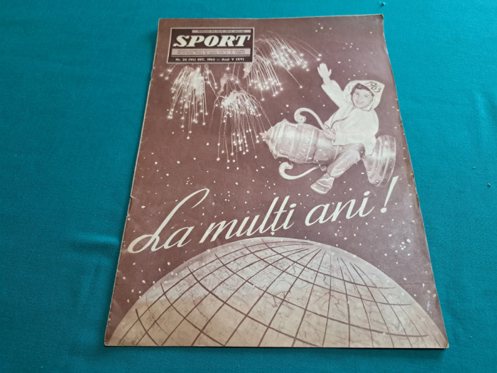 REVISTA SPORT NR. 24 *1962 / FOTBAL DIV. 2 SIBIU