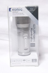 Lanterna LED Samsung 5W 330 lumeni aliaj aluminiu focalizare IPX5 3xAAA