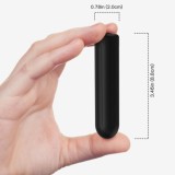 ARMONY - WARHEAD VIBRATOR BULLET BLACK 2 CM x 8.8 CM, ARMONY STIMULATORS