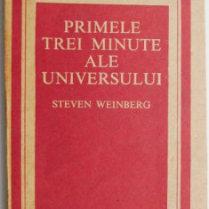 Primele trei minute ale universului – Steven Weinberg