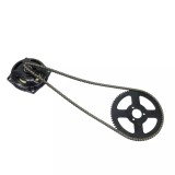 Oala 6 Dinti + Pinion + Lant Transmisie Pocket Bike Mini ATV - 70 zale - 25H, TMMP