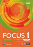 Focus 1 Student's Book and ActiveBook with Online Practice, 2nd edition (A2+) - Paperback brosat - Pearson
