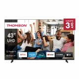 Smart TV Thomson 43UG4S14, 43 inch (109 cm), LED, 4K UHD, Google TV, HDR, Clasa F, Negru