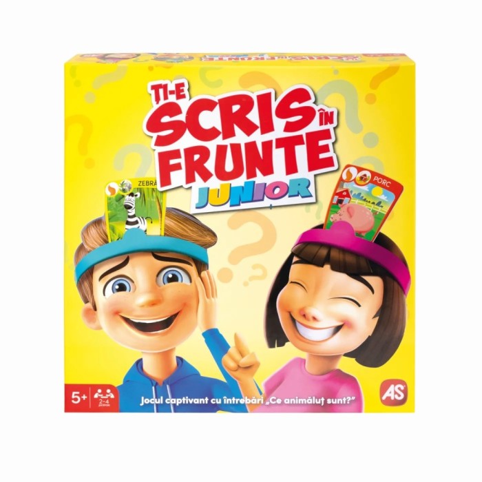 Jocul de societate Ti-e scris in frunte junior!
