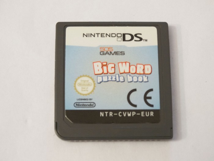 Joc Nintendo DS - Big Word Puzzle Book