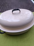 Cratita din fonta emailata cu capac KOCKUMS Suedia 5L