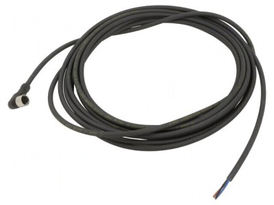Cablu Conectare M8 3 PIN 5m Unghi 60VAC 4A 75VDC foto