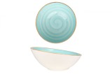 Bonna Bol - Aqua - Por&Aring;&pound;elan - 22 cm (850cc) - set de 6