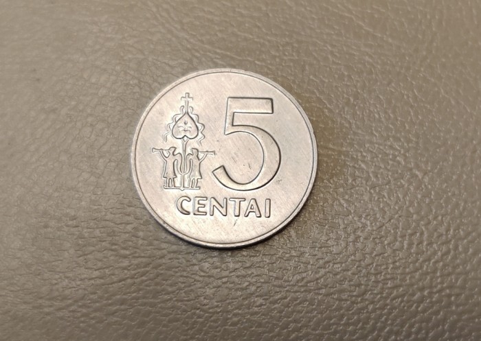 Lituania / Lietuva - 5 centai (1991) - monedă s418