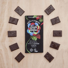 Ciocolata neagra 100% cacao - Salbatic si organic | Seed and Bean foto