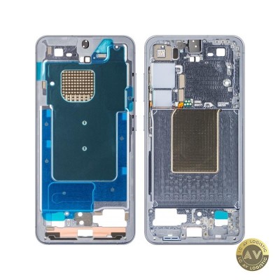 Carcasa Mijloc Samsung Galaxy S24 S921 Albastru (Sapphire Blue) Service Pack GH82-33418F foto