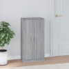 VidaXL Pantofar, gri sonoma, 55x35x108 cm, lemn prelucrat 342669