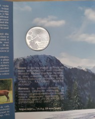 Medalie/Moneda Argint (Proof) Set Monetarie BNR 2007-Parc National M-tii Rodnei foto