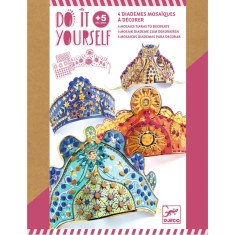 Djeco Set DIY Diademe, Djeco - Jucarie Educativa pentru copii