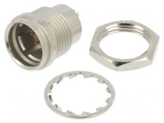 Conector circular HR25 8 PIN soclu tată drept