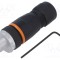 Conector M12 tată 5 pini 1,5kV IP67 drept pe cablu aurit LAPP