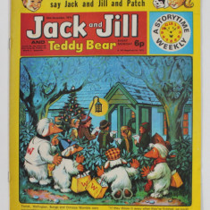 JACK AND JILL AND TEDDY BEAR , `REVISTA CU BENZI DESENATE PENTRU COPII , 30 NOV., 1974