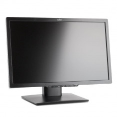 Monitor Refurbished Fujitsu Siemens B24T-7, 24 Inch Full HD LED, DVI, VGA, Display Port, USB, Negru NewTechnology Media foto