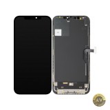 Display cu Touchscreen GX pentru Apple iPhone 12 Pro Max cu Rama Versiune OLED IC Movable Negru