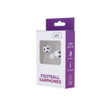 Casti Telefon Football cu mufa Jack 3.5mm (Alb) Setty