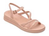 Sandale ZAXY nude, CLASSY SAND, din pvc