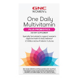 Women&#039;s One Daily Multivitamin Plus Probiotics, 60 capsule, GNC