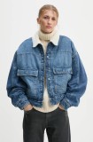 G-Star geacă din denim femei, de tranziție, oversized, D25340-D536