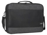 Laptop bag dark grey,black poliester 600D 15.6"