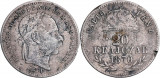 1870 - GYF - 20 krajcz&aacute;r - Franz Joseph I - Imperiul Austro-Ungar