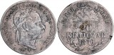 1870 - GYF - 20 krajcz&aacute;r - Franz Joseph I - Imperiul Austro-Ungar, Europa