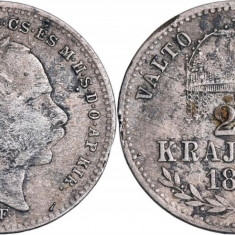 1870 - GYF - 20 krajczár - Franz Joseph I - Imperiul Austro-Ungar