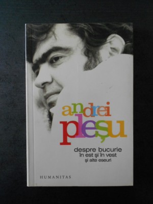 ANDREI PLESU - DESPRE BUCURIE IN EST SI IN VEST SI ALTE ESEURI foto