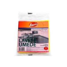 Set 3 Lavete Universale RAPIDO Umede, 18x16 cm, Diverse Culori, Lavete Colorate, Lavete Umede, Set Lavete, Laveta Universala, Lavete Universale, Lavet foto