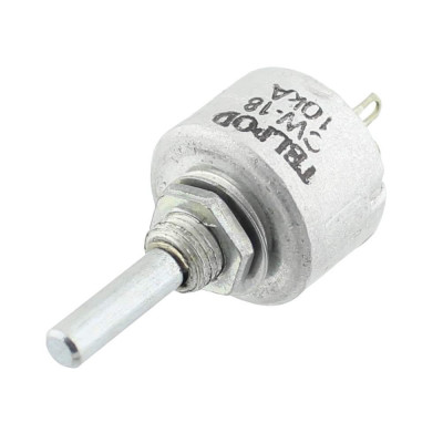 Potentiometru axial, cermet, 22k&amp;Omega;, 1W, TELPOD - CW-18-22K-20P-1 foto
